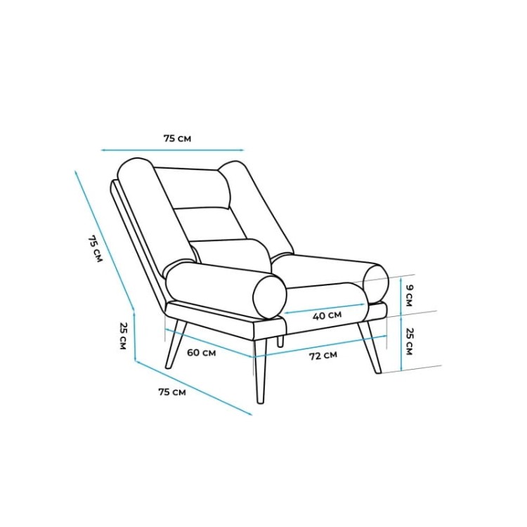 Wymiary. Fotel uszak rozkładany LUNERO z podnóżkiem to wygodny i elegancki fotel do salonu, sypialni i kącika relaksu. Jasna tapicerka, nowoczesny design i komfort użytkowania.